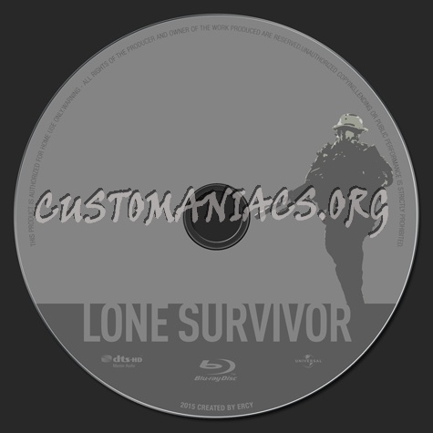 Lone Survivor blu-ray label