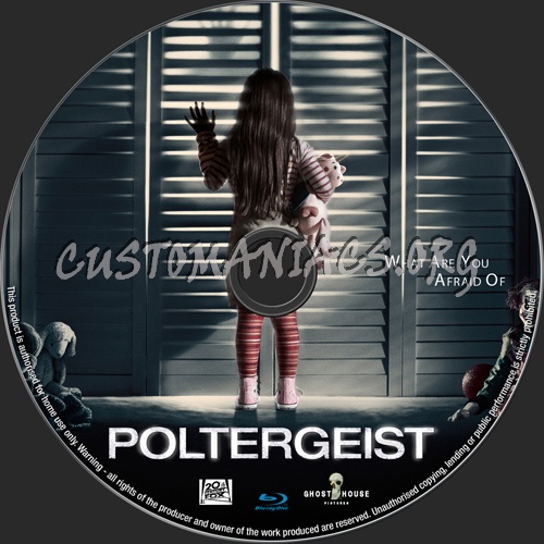Poltergeist(2015) blu-ray label