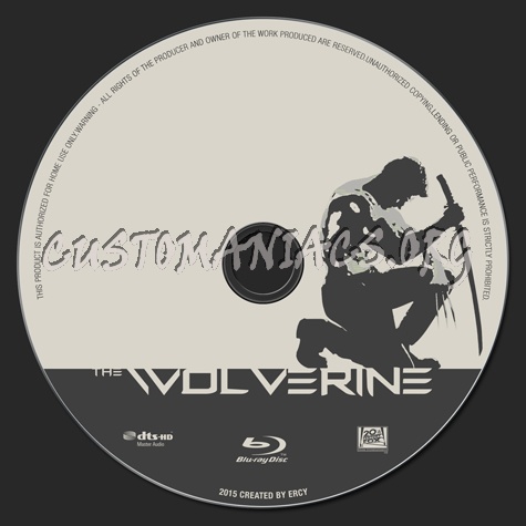 The Wolverine blu-ray label