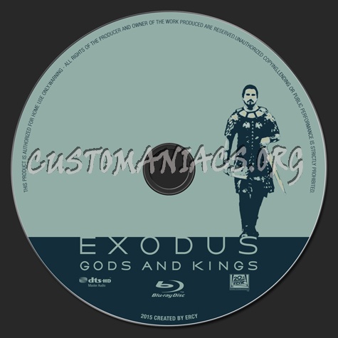 Exodus: Gods And Kings blu-ray label