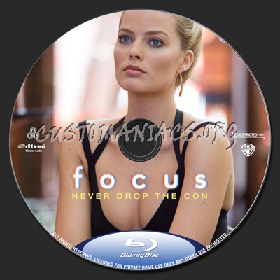 Focus blu-ray label