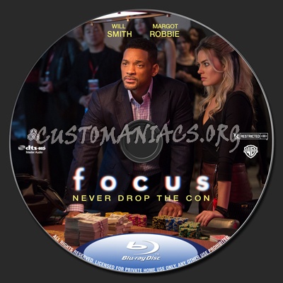 Focus blu-ray label