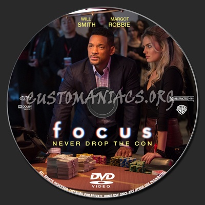 Focus dvd label