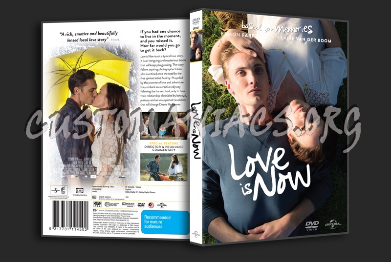 Love is Now dvd cover