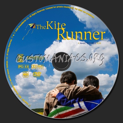 The Kite Runner dvd label