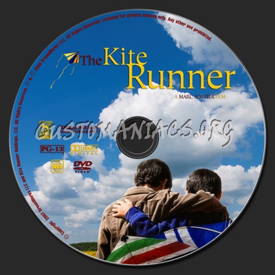 The Kite Runner dvd label