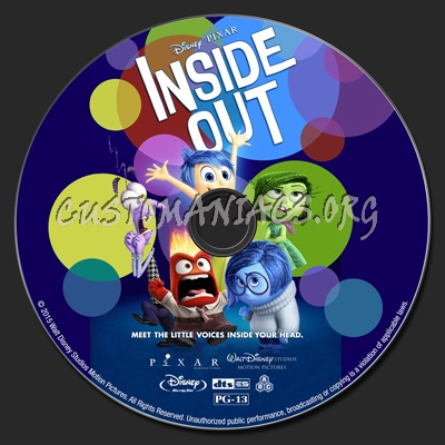 Inside Out blu-ray label