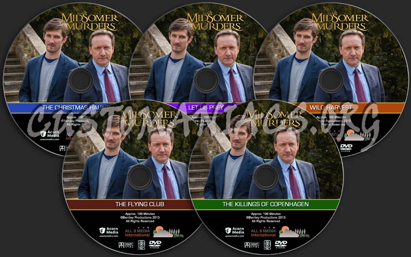 Midsomer Murders - Set 25 dvd label