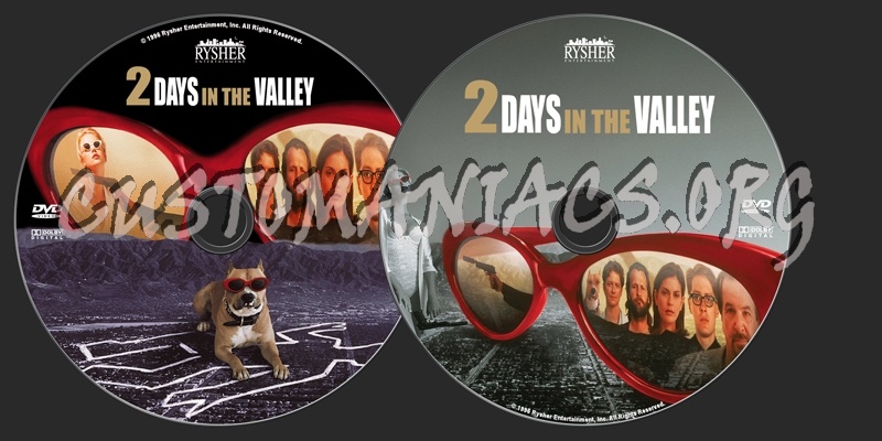 2 Days In The Valley dvd label