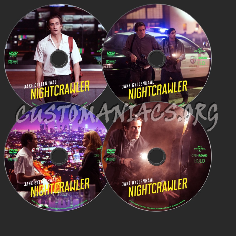 Nightcrawler dvd label