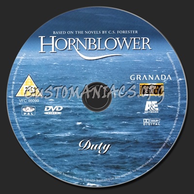 Hornblower dvd label