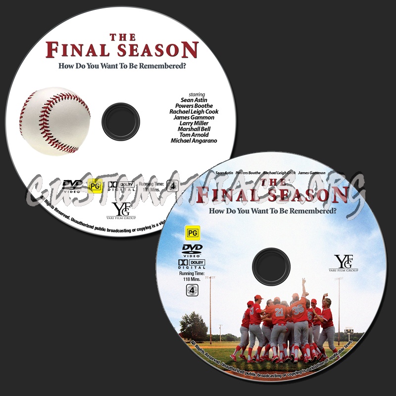 The Final Season dvd label