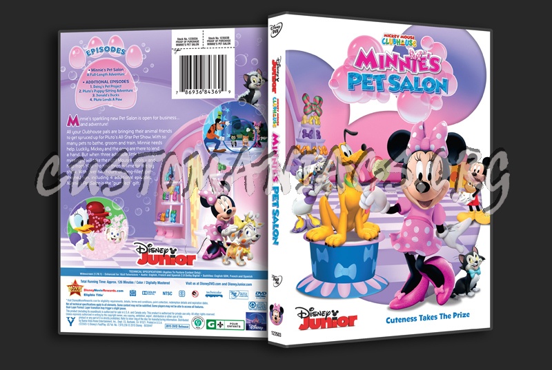 Mickey Mouse Clubhouse Minnie's Pet Salon dvd cover