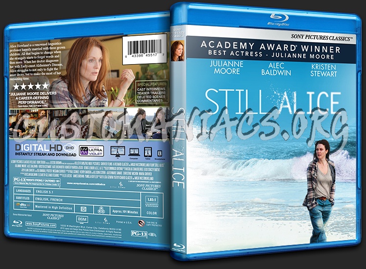 Still Alice blu-ray cover - DVD Covers & Labels by Customaniacs, id ...