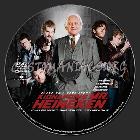 Kidnapping Mr. Heineken dvd label