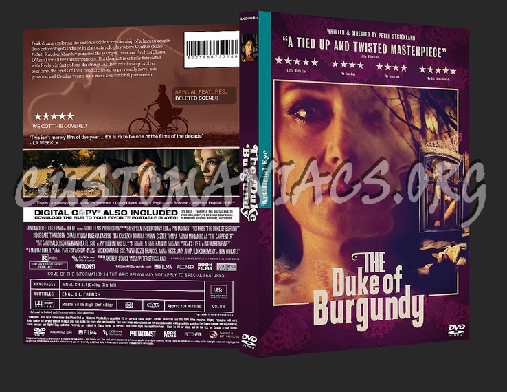 The Duke of Burgundy dvd cover