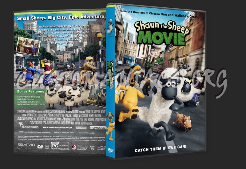 Shaun the Sheep the Movie dvd cover