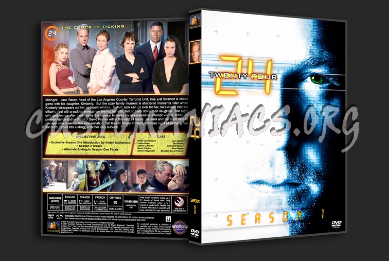 24 Seasons 1-9 dvd cover