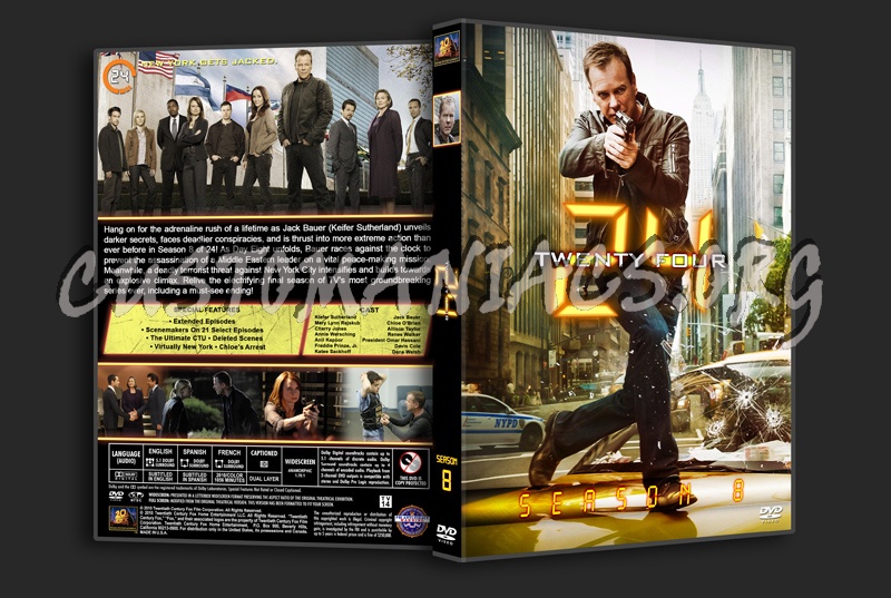 24 Seasons 1-9 dvd cover