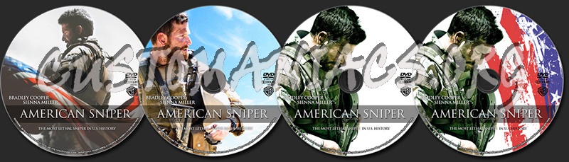 American Sniper dvd label