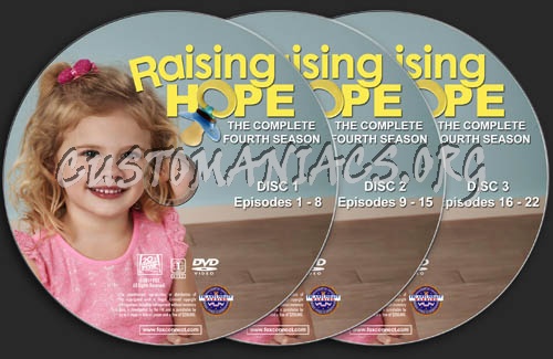 Raising Hope - Season 4 dvd label