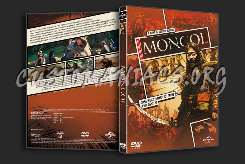 Mongol dvd cover