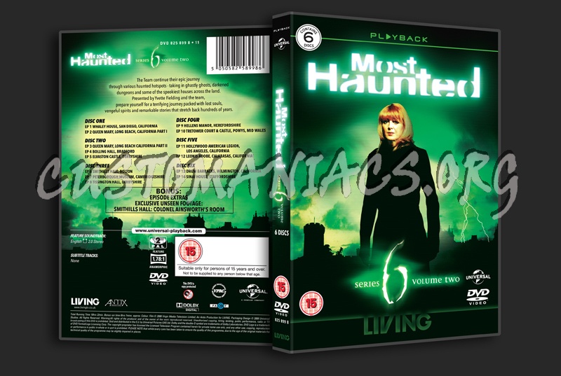 Most Haunted Series 6 Volume 2 dvd cover