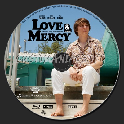 Love & Mercy blu-ray label