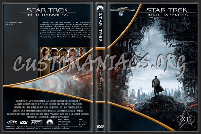 Star Trek Movie Collection dvd cover