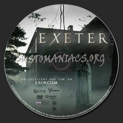 Exeter (aka: Backmask) dvd label