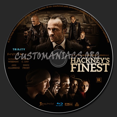 Hackney's Finest blu-ray label