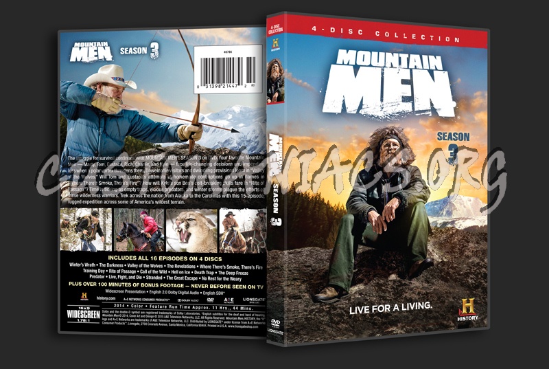 Mountain Men Season 3 dvd cover