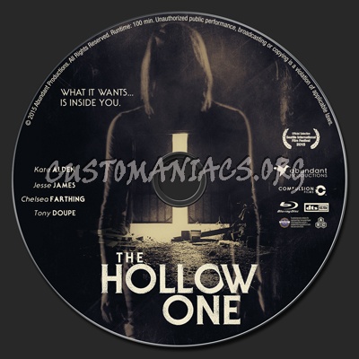 The Hollow One blu-ray label