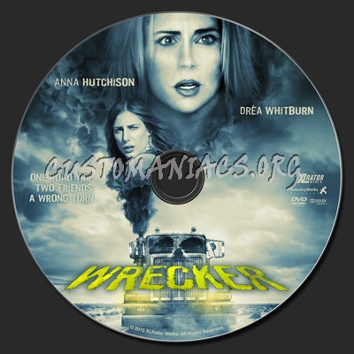 Wrecker dvd label