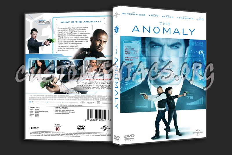 The Anomaly dvd cover