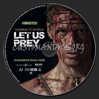 Let Us Prey blu-ray label