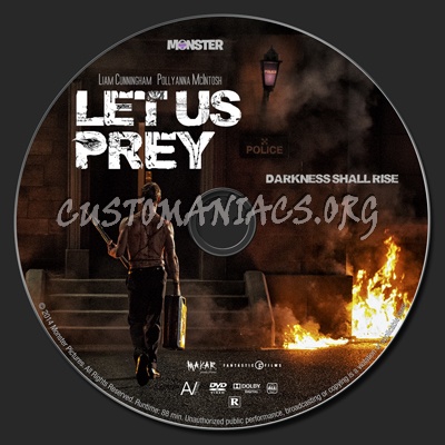 Let Us Prey dvd label