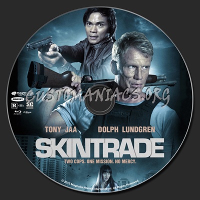 Skin Trade blu-ray label