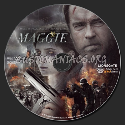 Maggie (2015) dvd label - DVD Covers & Labels by Customaniacs, id ...