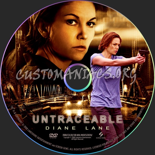 Untraceable dvd label