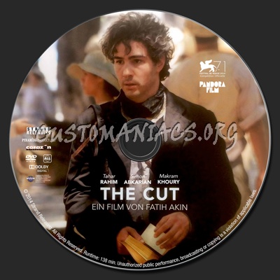 The Cut dvd label