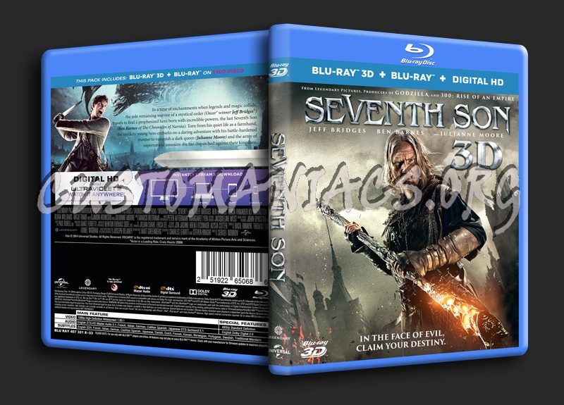 Seventh Son 3D blu-ray cover