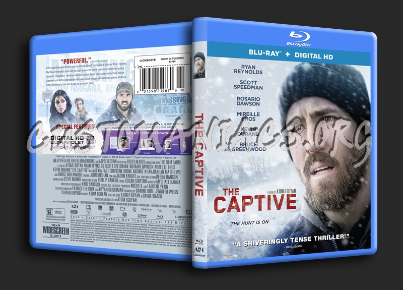 The Captive blu-ray cover