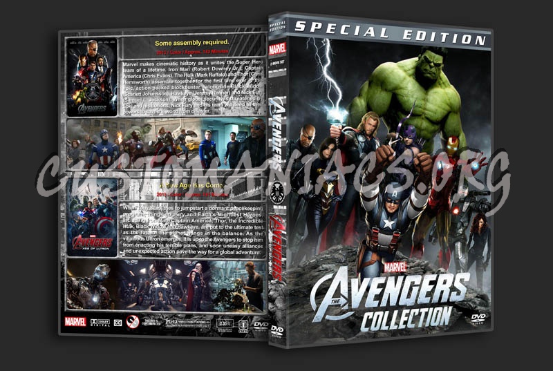 The Avengers Collection dvd cover