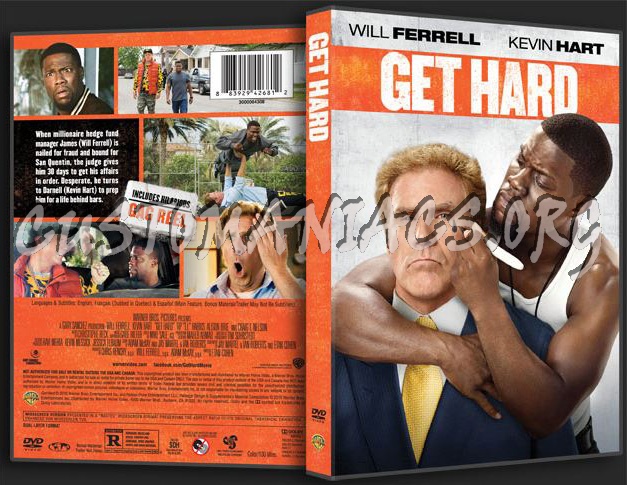 Get Hard (2015) dvd cover