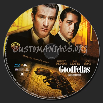 GoodFellas blu-ray label