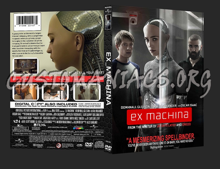 Ex Machina dvd cover