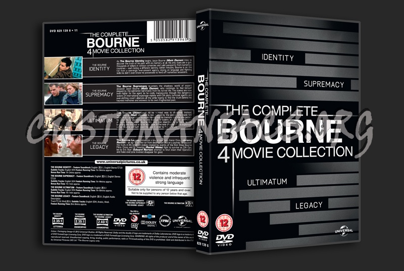 The Complete Bourne dvd cover