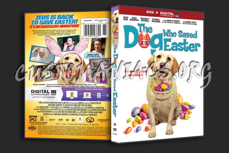 The Dog Who Saved Easter dvd cover