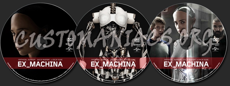 Ex Machina (Ex_Machina) dvd label